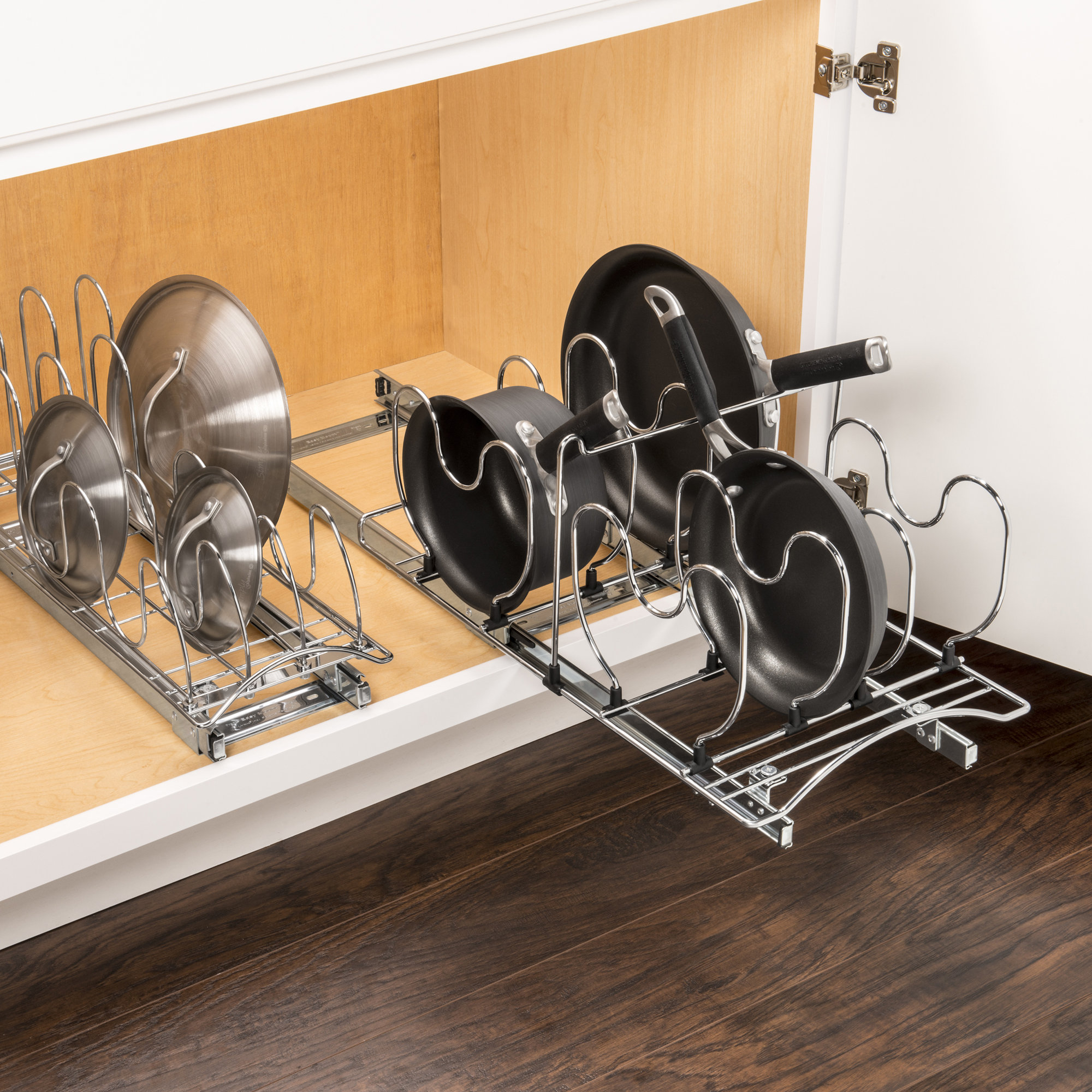 Lynk Lynk Professional® Roll Out Pan Lid Holder Pull Out Kitchen
